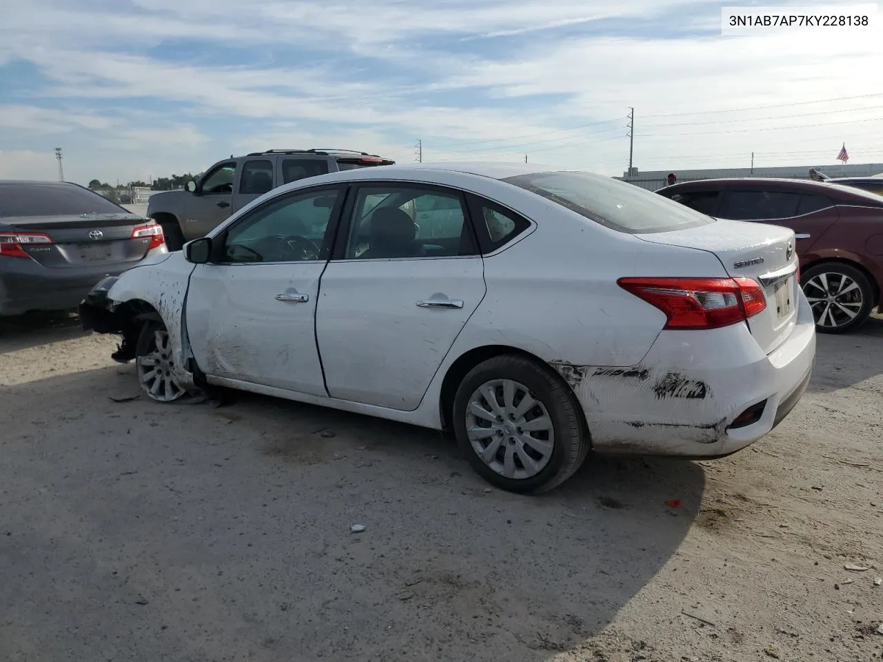 3N1AB7AP7KY228138 2019 Nissan Sentra S