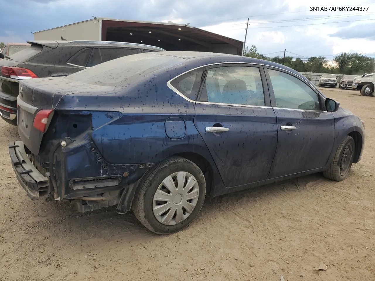 3N1AB7AP6KY244377 2019 Nissan Sentra S