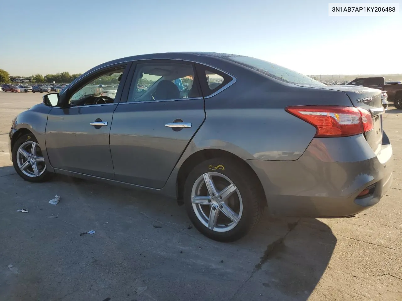 2019 Nissan Sentra S VIN: 3N1AB7AP1KY206488 Lot: 73039814