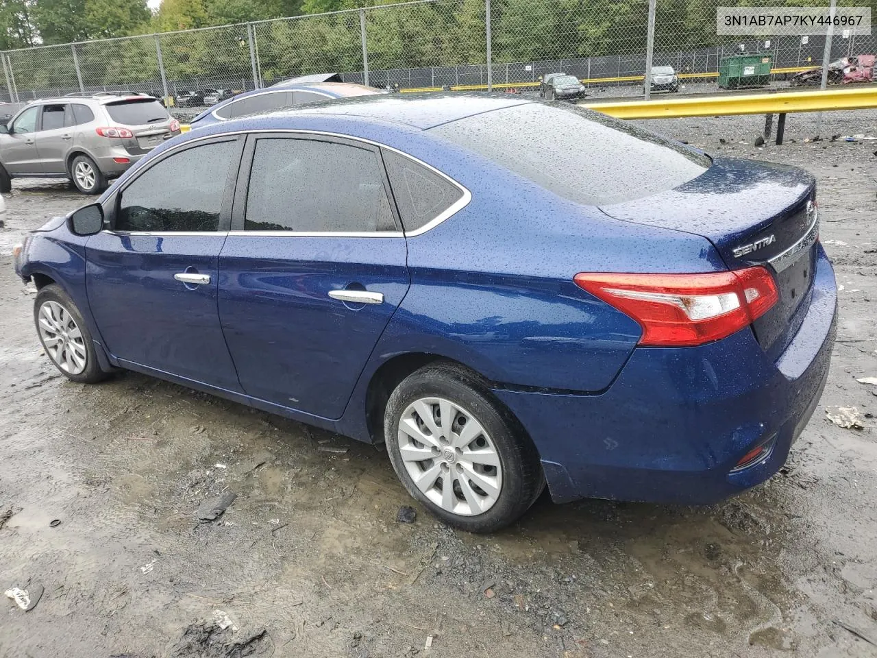 3N1AB7AP7KY446967 2019 Nissan Sentra S