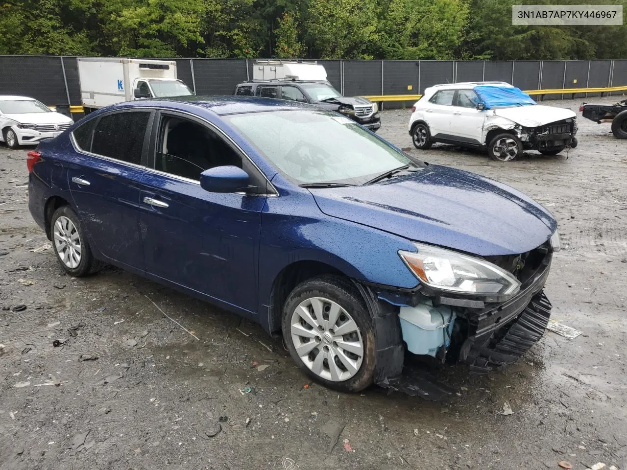 3N1AB7AP7KY446967 2019 Nissan Sentra S