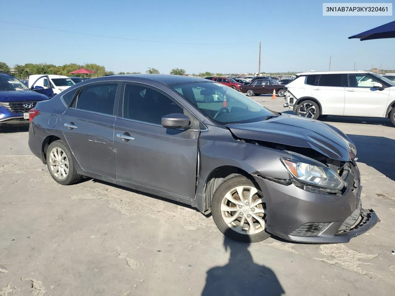 3N1AB7AP3KY320461 2019 Nissan Sentra S