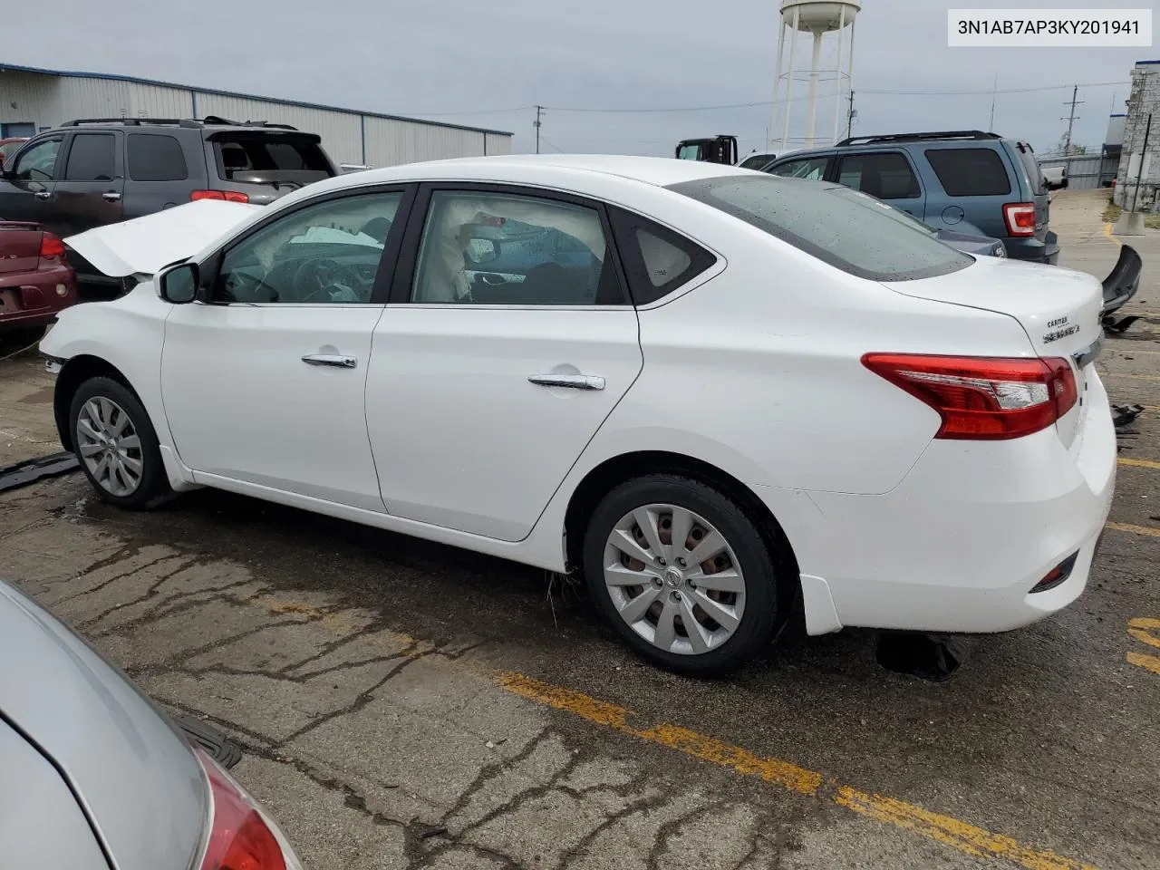 2019 Nissan Sentra S VIN: 3N1AB7AP3KY201941 Lot: 73243894