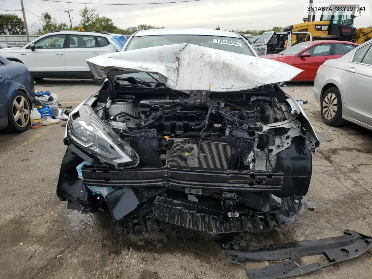 3N1AB7AP3KY201941 2019 Nissan Sentra S