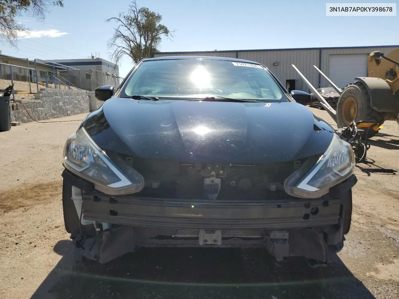 2019 Nissan Sentra S VIN: 3N1AB7AP0KY398678 Lot: 73421304