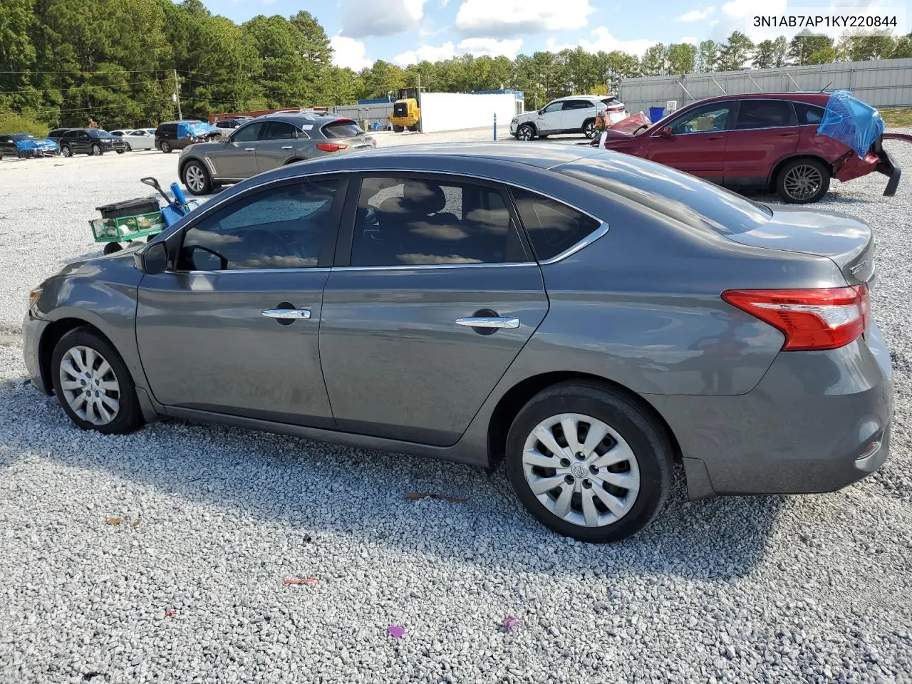 2019 Nissan Sentra S VIN: 3N1AB7AP1KY220844 Lot: 73520714