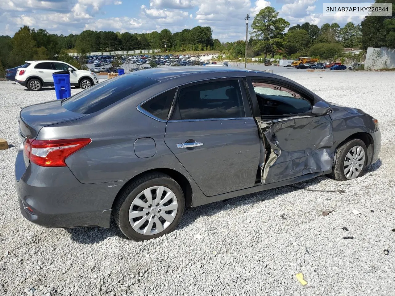 2019 Nissan Sentra S VIN: 3N1AB7AP1KY220844 Lot: 73520714