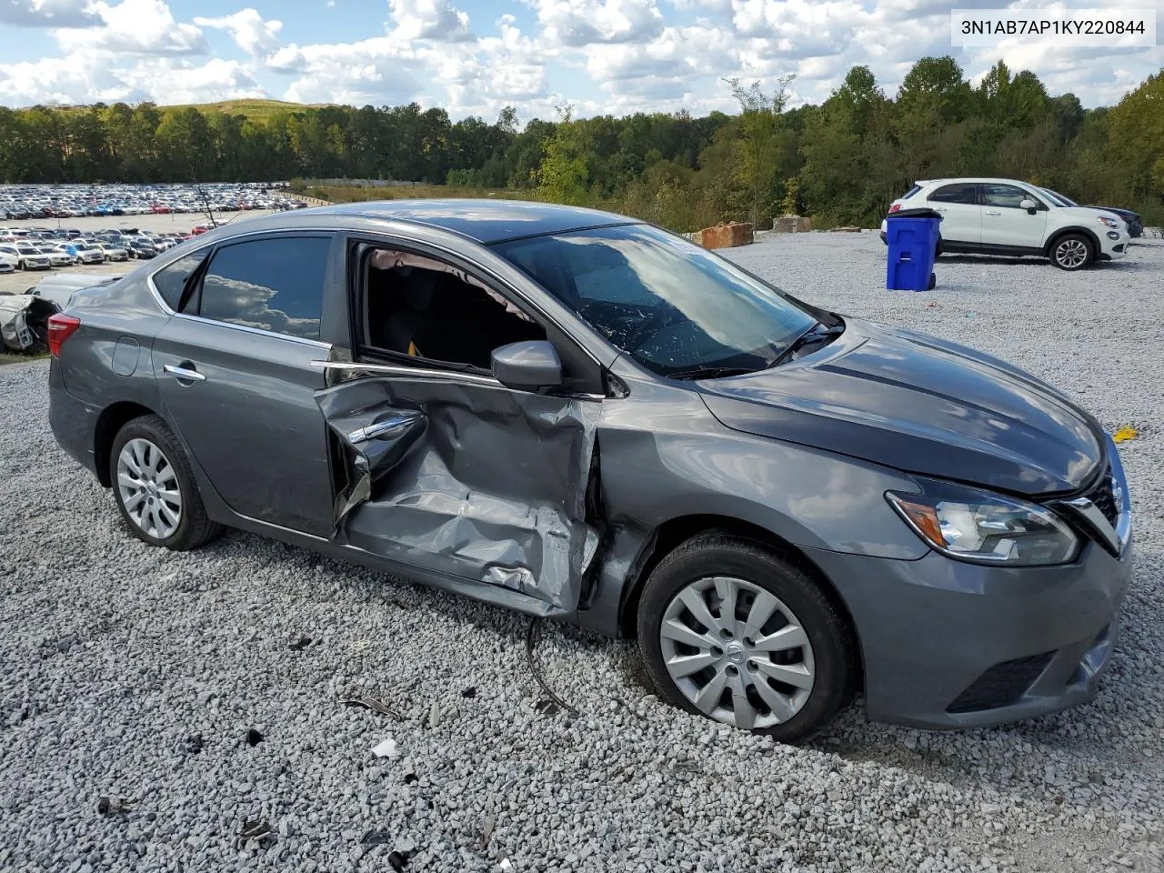 2019 Nissan Sentra S VIN: 3N1AB7AP1KY220844 Lot: 73520714