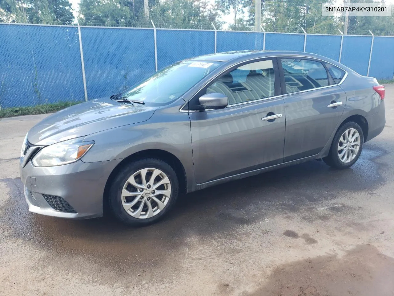 3N1AB7AP4KY310201 2019 Nissan Sentra S