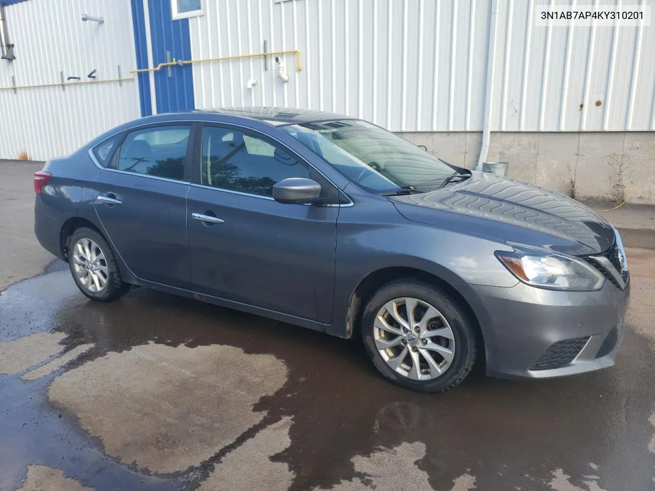 2019 Nissan Sentra S VIN: 3N1AB7AP4KY310201 Lot: 73952314