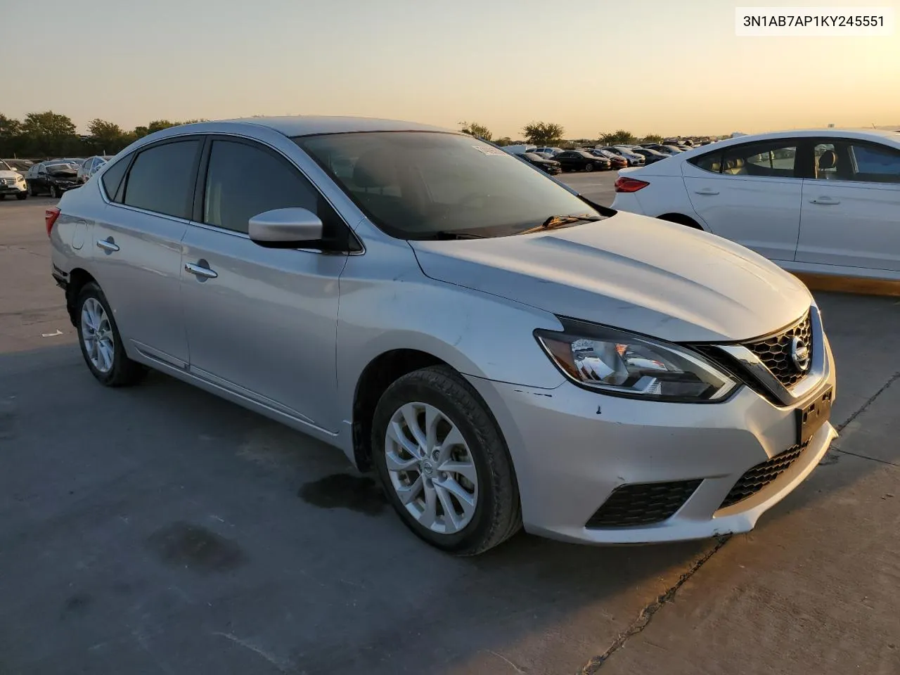 3N1AB7AP1KY245551 2019 Nissan Sentra S