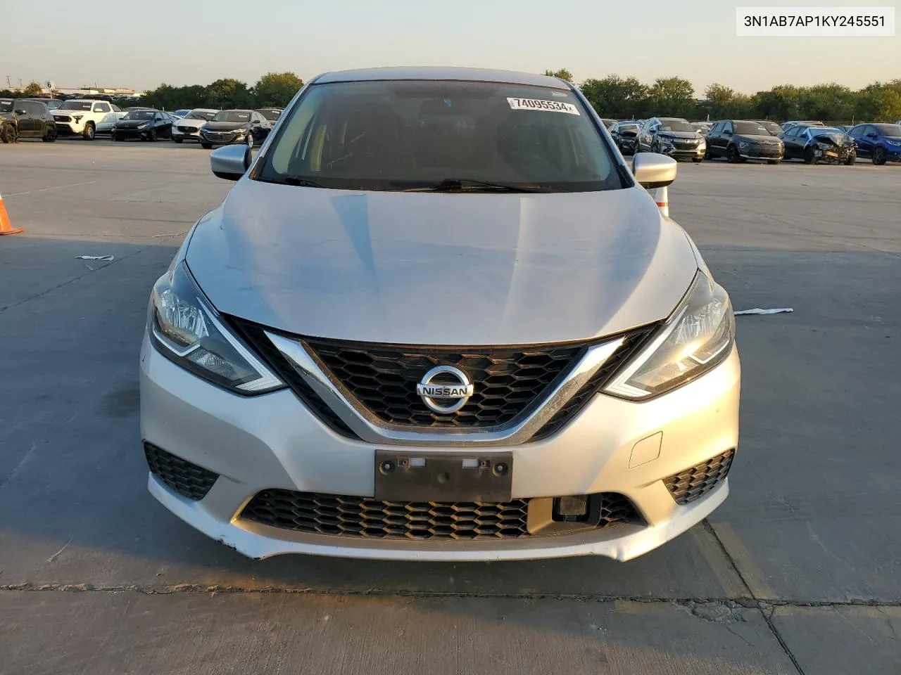 3N1AB7AP1KY245551 2019 Nissan Sentra S