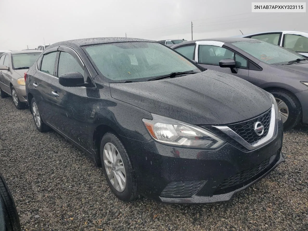 2019 Nissan Sentra S VIN: 3N1AB7APXKY323115 Lot: 74261014