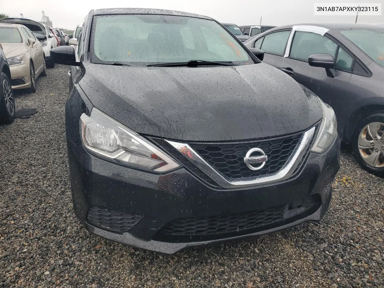 2019 Nissan Sentra S VIN: 3N1AB7APXKY323115 Lot: 74261014