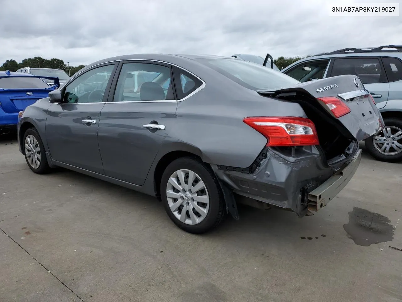 3N1AB7AP8KY219027 2019 Nissan Sentra S