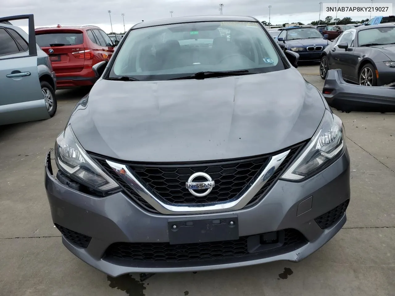 3N1AB7AP8KY219027 2019 Nissan Sentra S