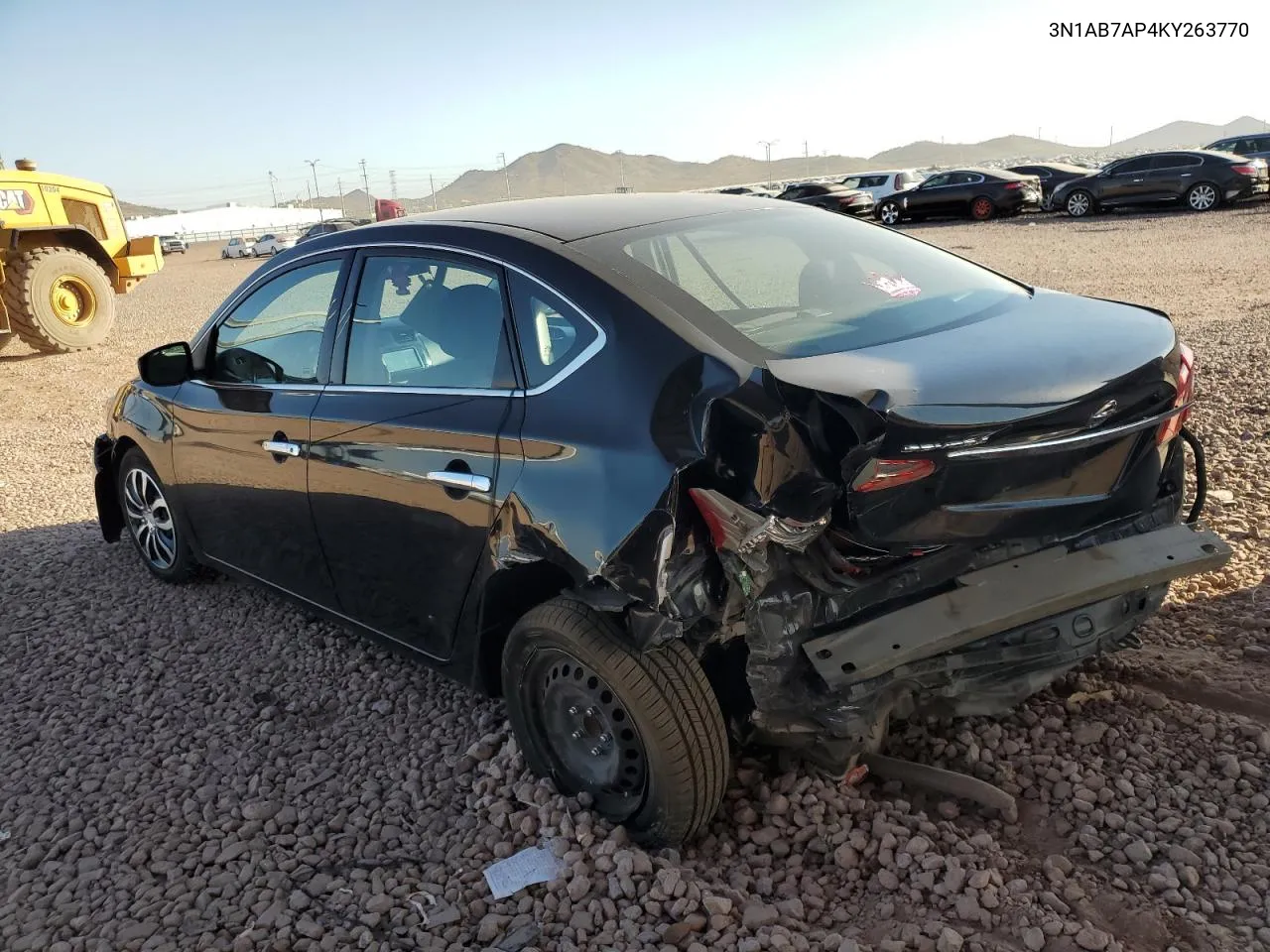 2019 Nissan Sentra S VIN: 3N1AB7AP4KY263770 Lot: 74746864