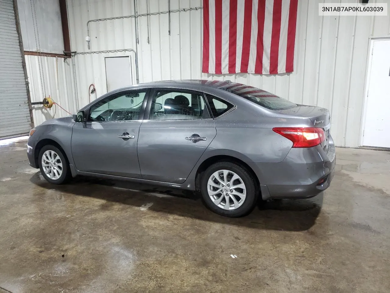 2019 Nissan Sentra S VIN: 3N1AB7AP0KL603039 Lot: 74928154