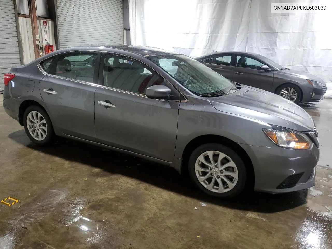 2019 Nissan Sentra S VIN: 3N1AB7AP0KL603039 Lot: 74928154