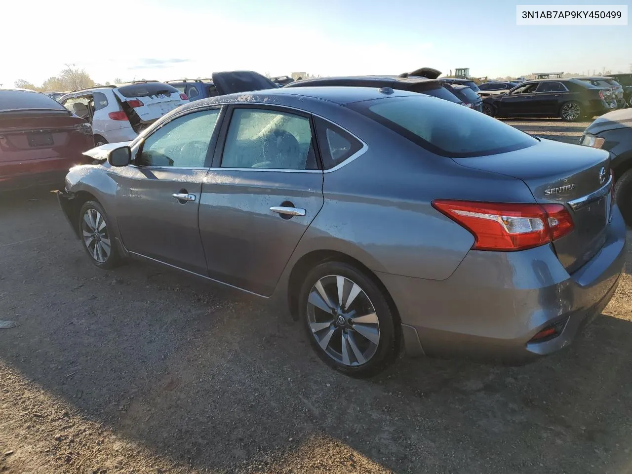 2019 Nissan Sentra S VIN: 3N1AB7AP9KY450499 Lot: 75764104