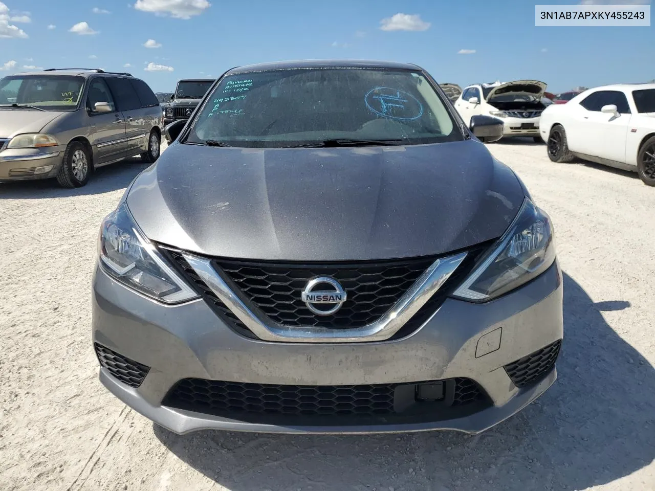 3N1AB7APXKY455243 2019 Nissan Sentra S