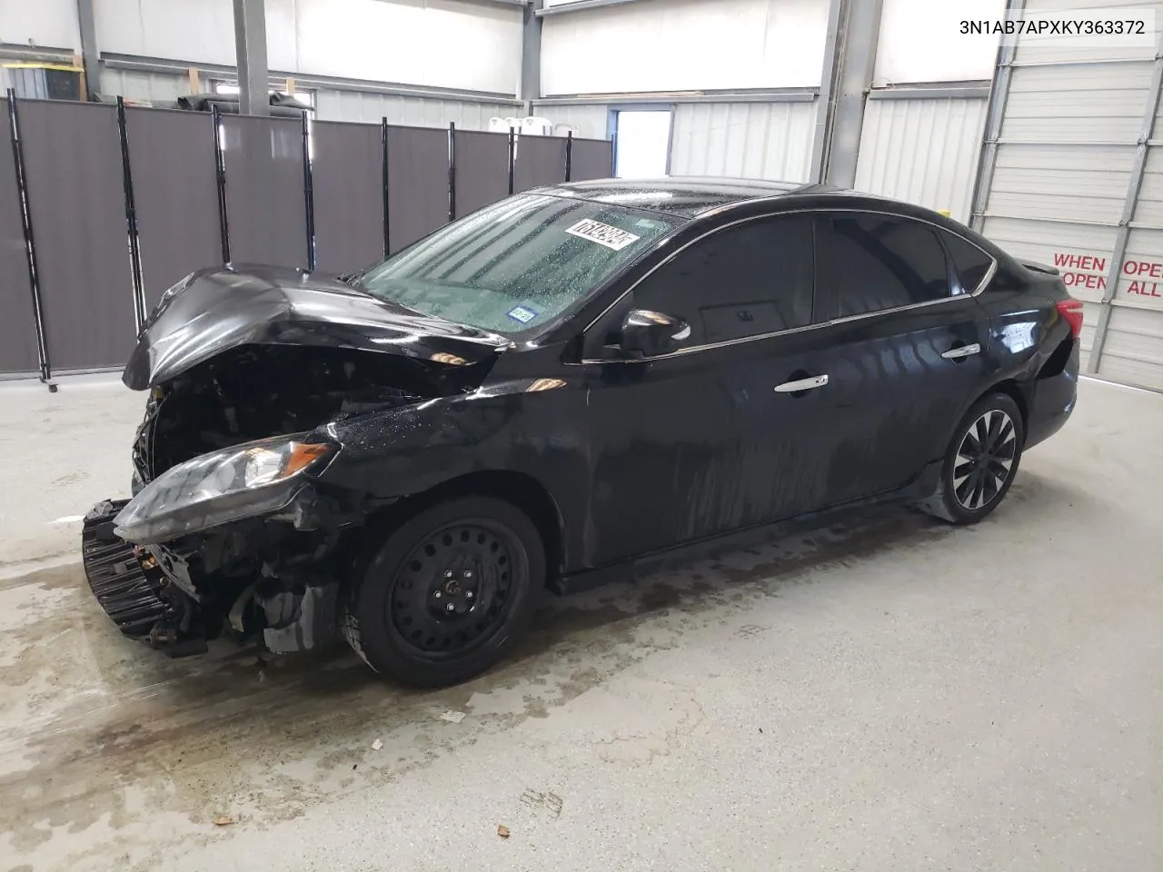 2019 Nissan Sentra S VIN: 3N1AB7APXKY363372 Lot: 76142984