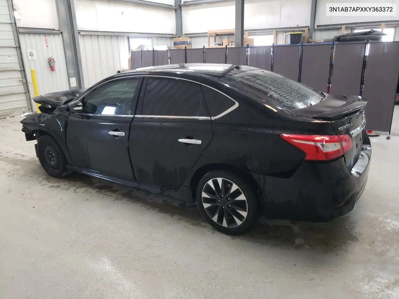 2019 Nissan Sentra S VIN: 3N1AB7APXKY363372 Lot: 76142984