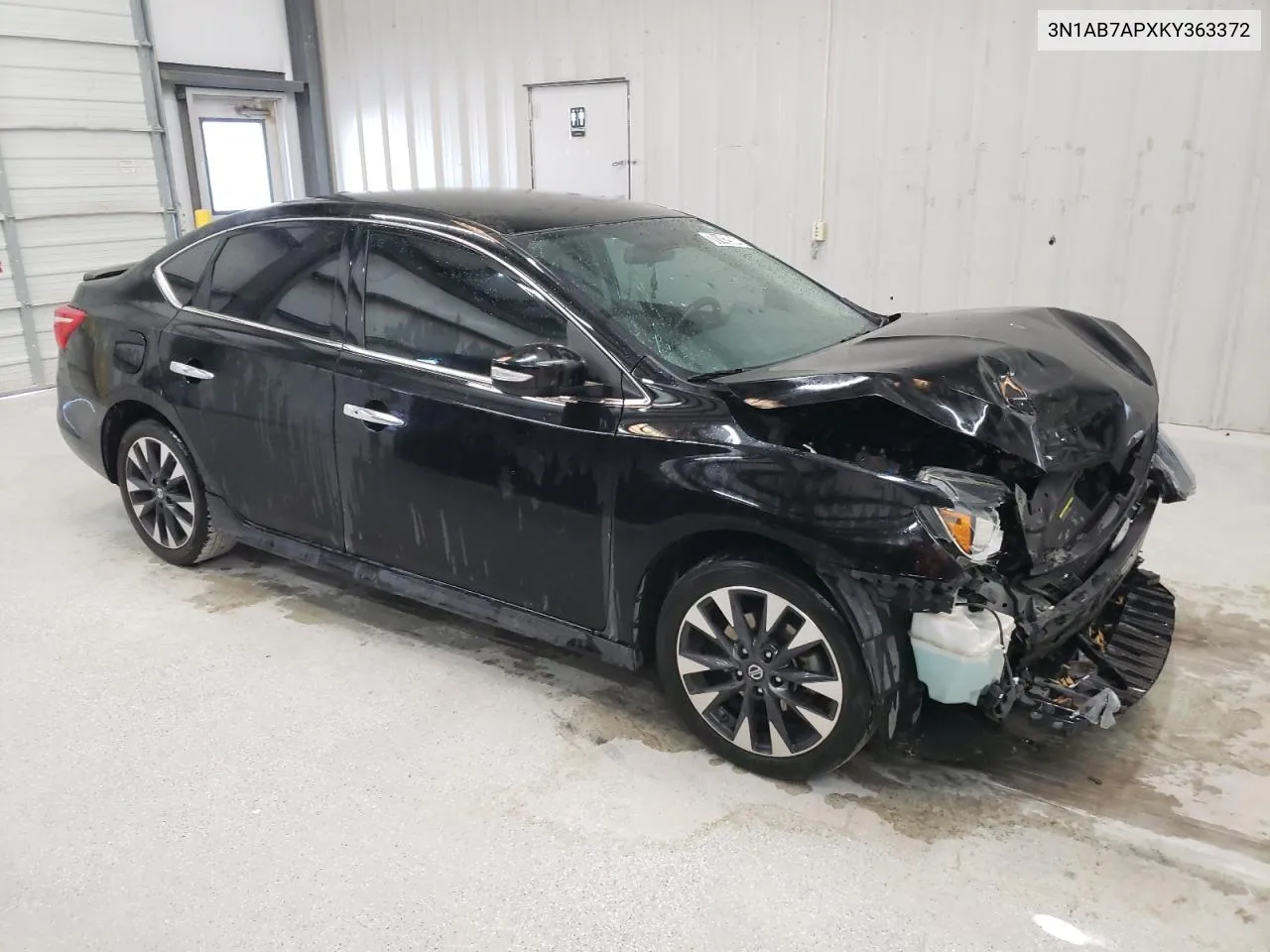 2019 Nissan Sentra S VIN: 3N1AB7APXKY363372 Lot: 76142984