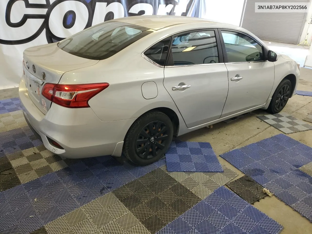 2019 Nissan Sentra S VIN: 3N1AB7AP8KY202566 Lot: 76278674