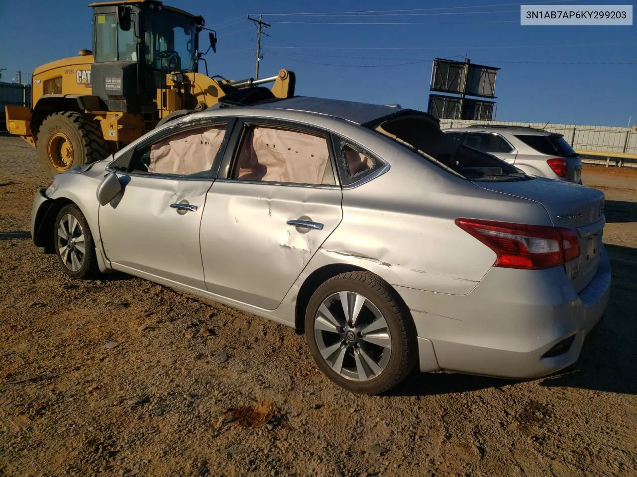 2019 Nissan Sentra S VIN: 3N1AB7AP6KY299203 Lot: 76559244