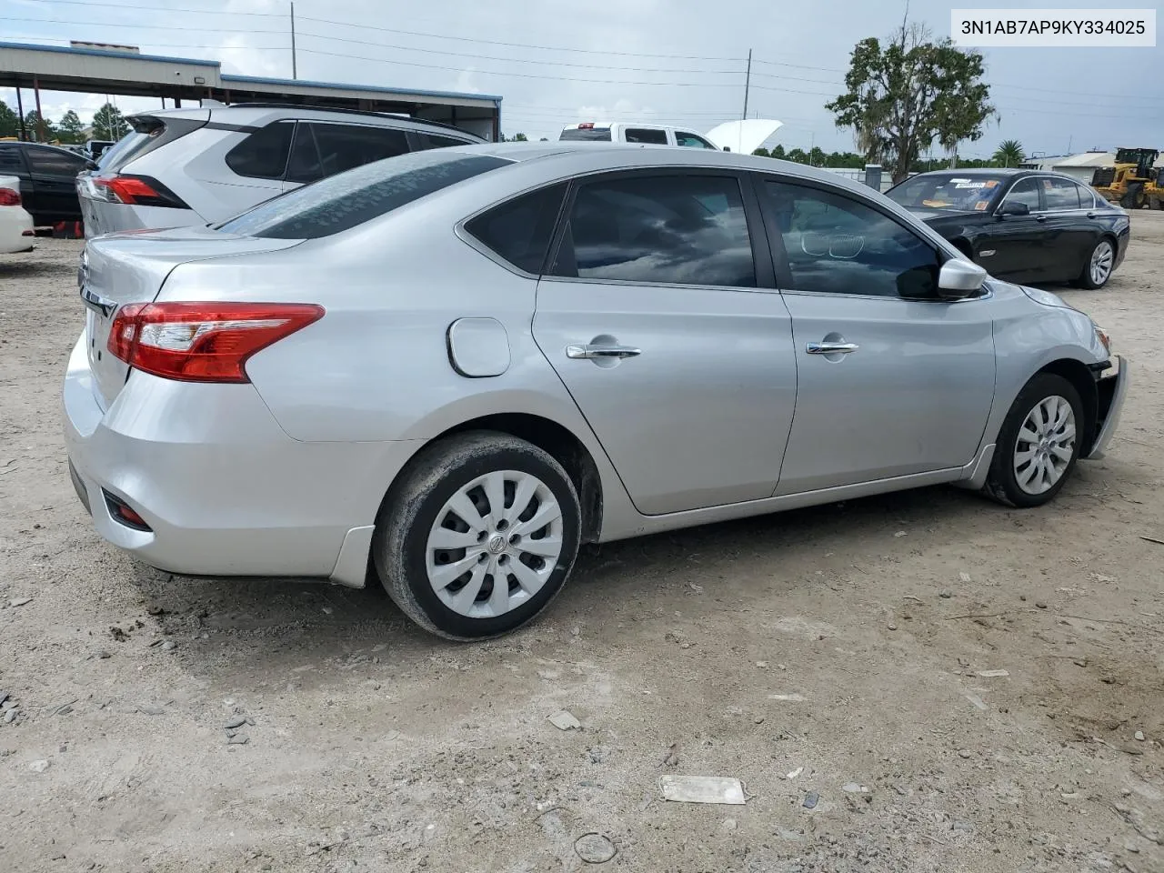 3N1AB7AP9KY334025 2019 Nissan Sentra S