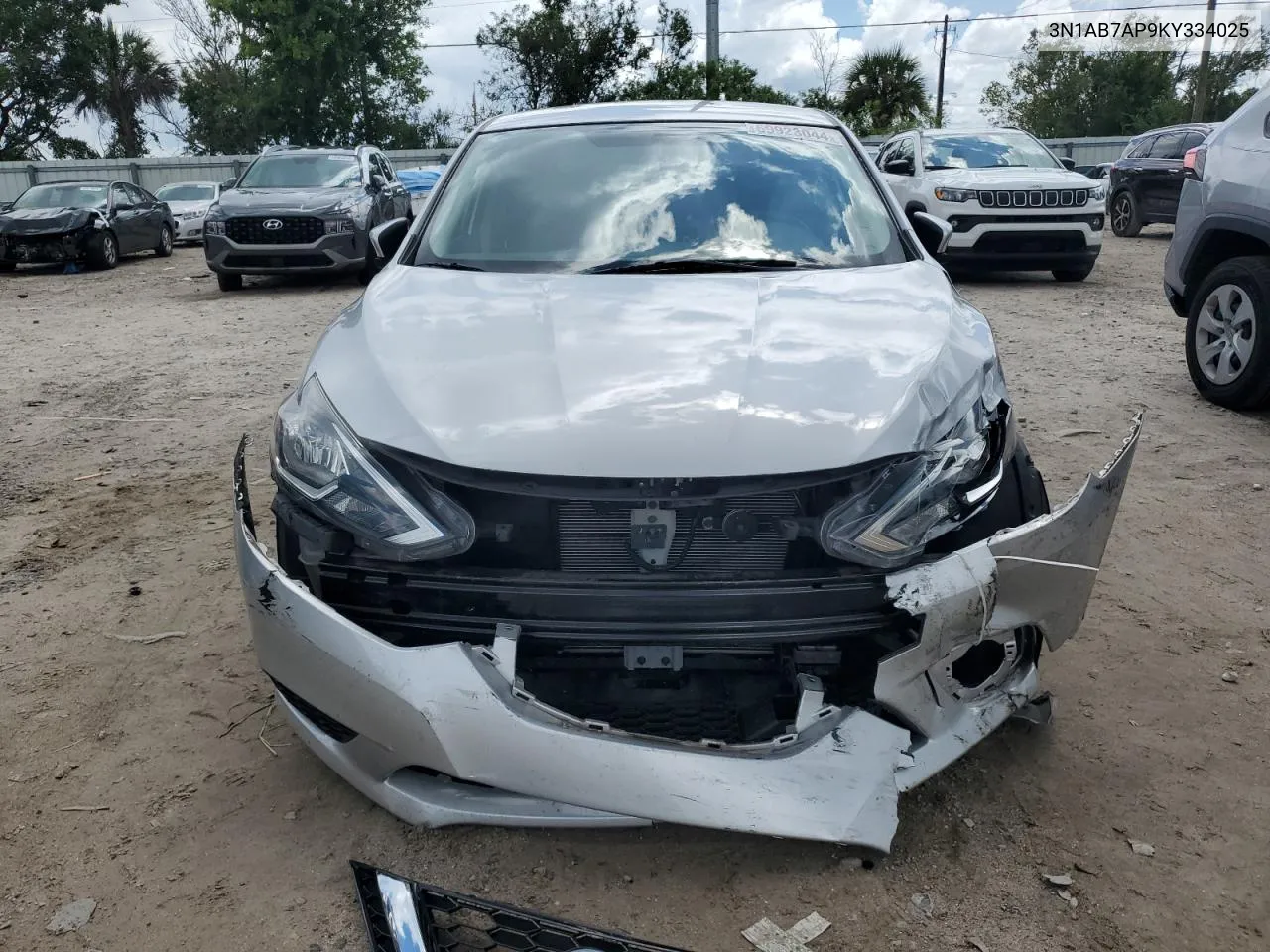 3N1AB7AP9KY334025 2019 Nissan Sentra S