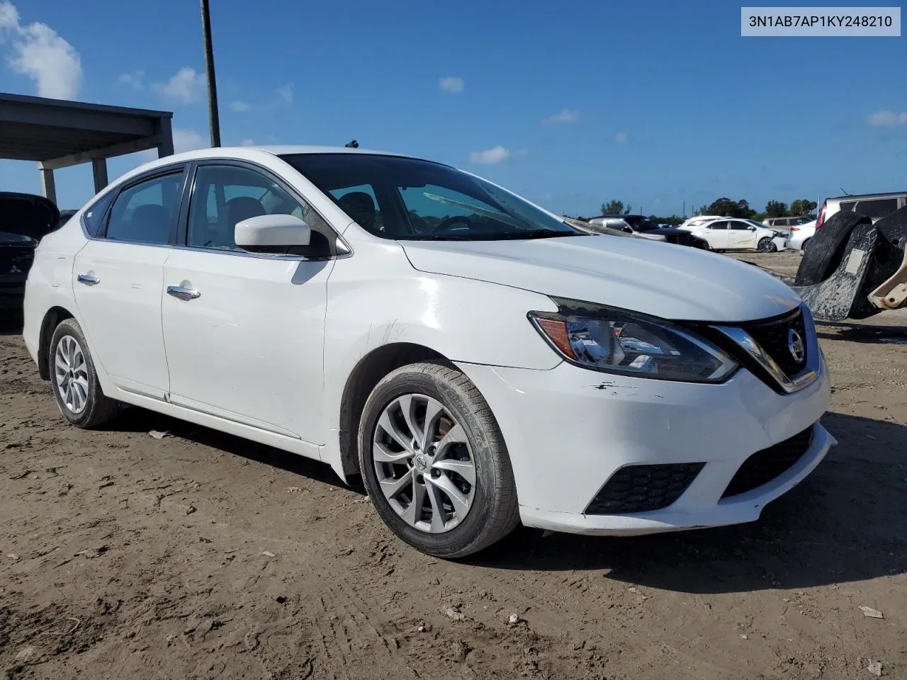 3N1AB7AP1KY248210 2019 Nissan Sentra S