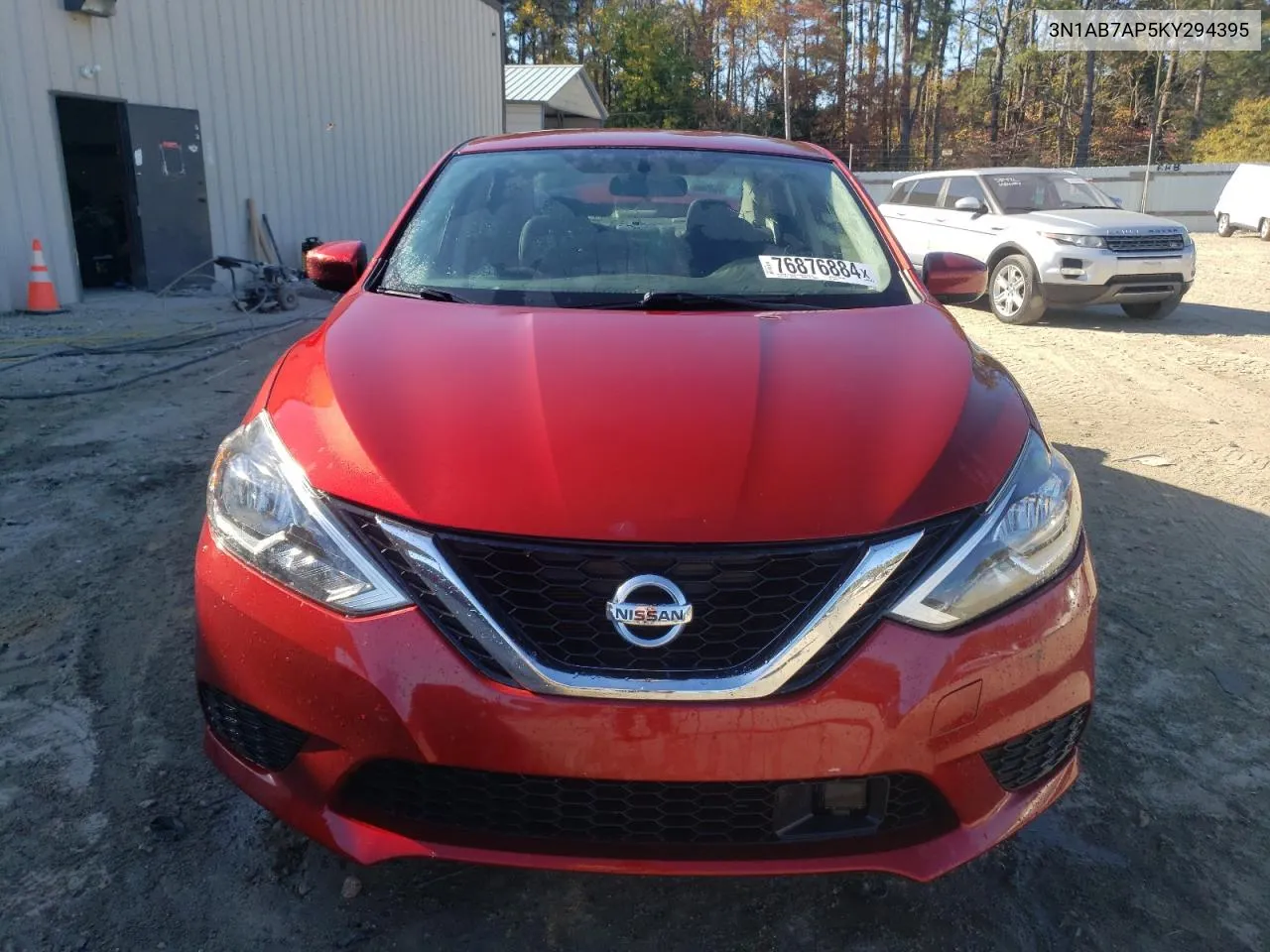 2019 Nissan Sentra S VIN: 3N1AB7AP5KY294395 Lot: 76876884