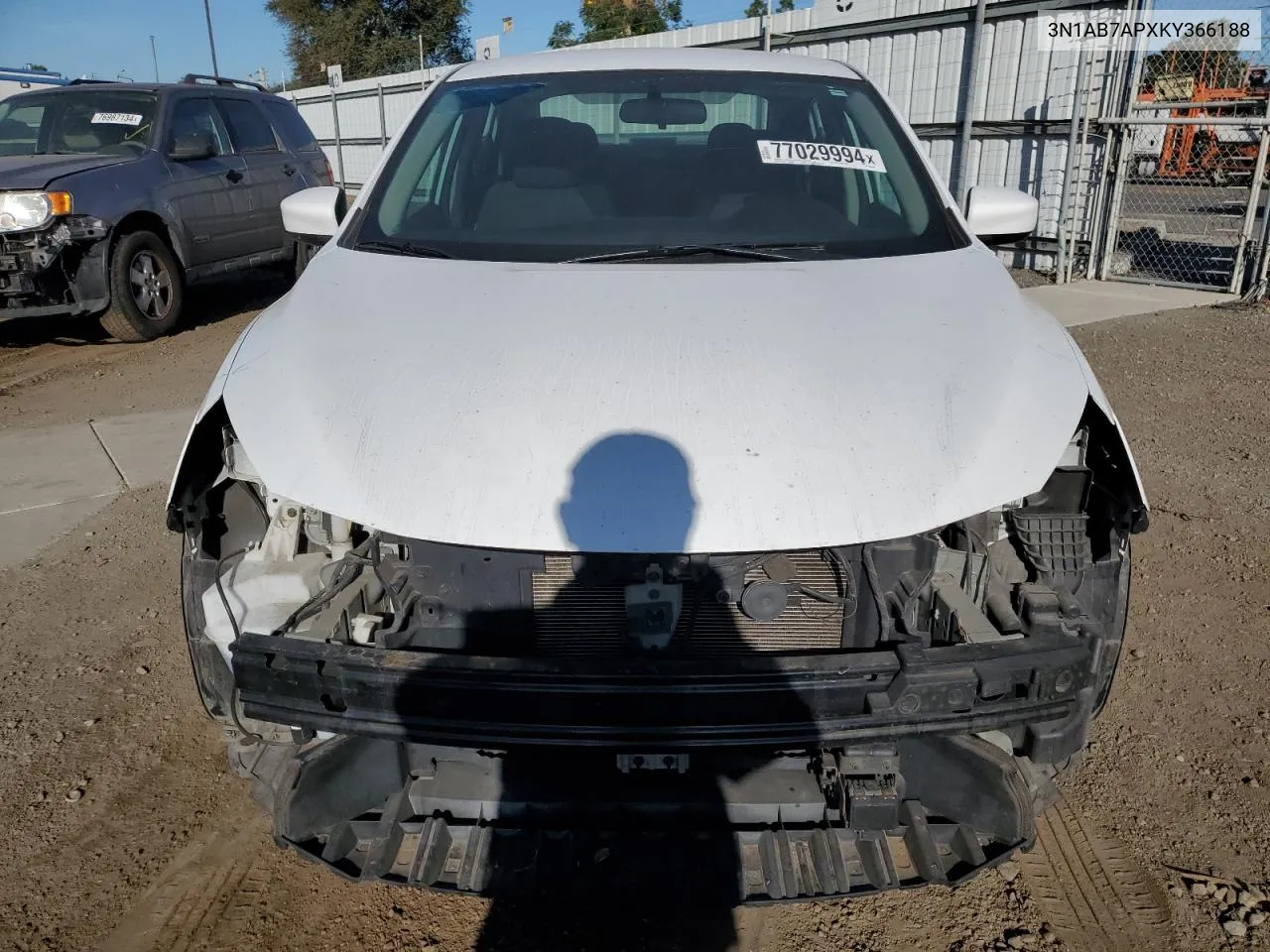 3N1AB7APXKY366188 2019 Nissan Sentra S