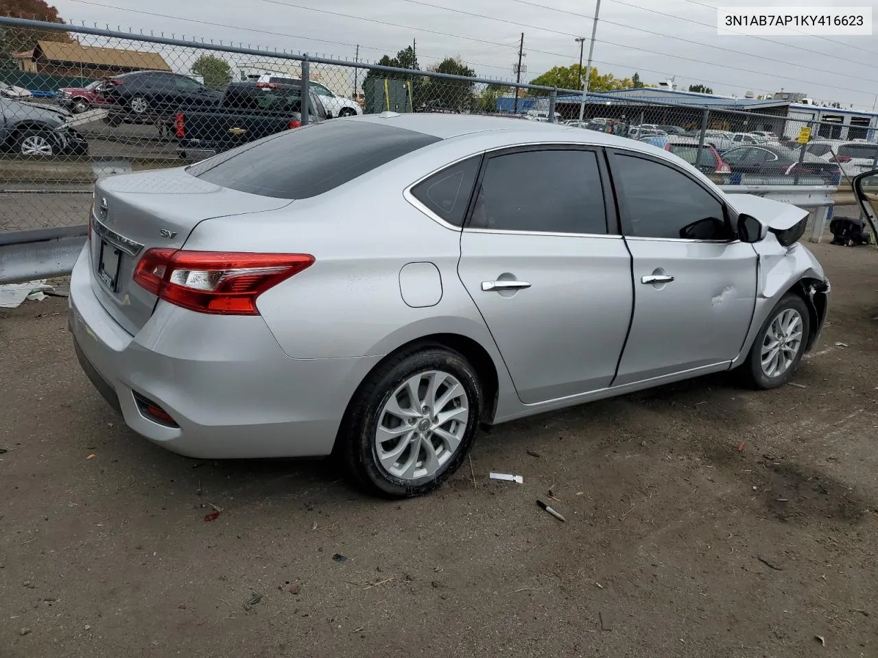 3N1AB7AP1KY416623 2019 Nissan Sentra S