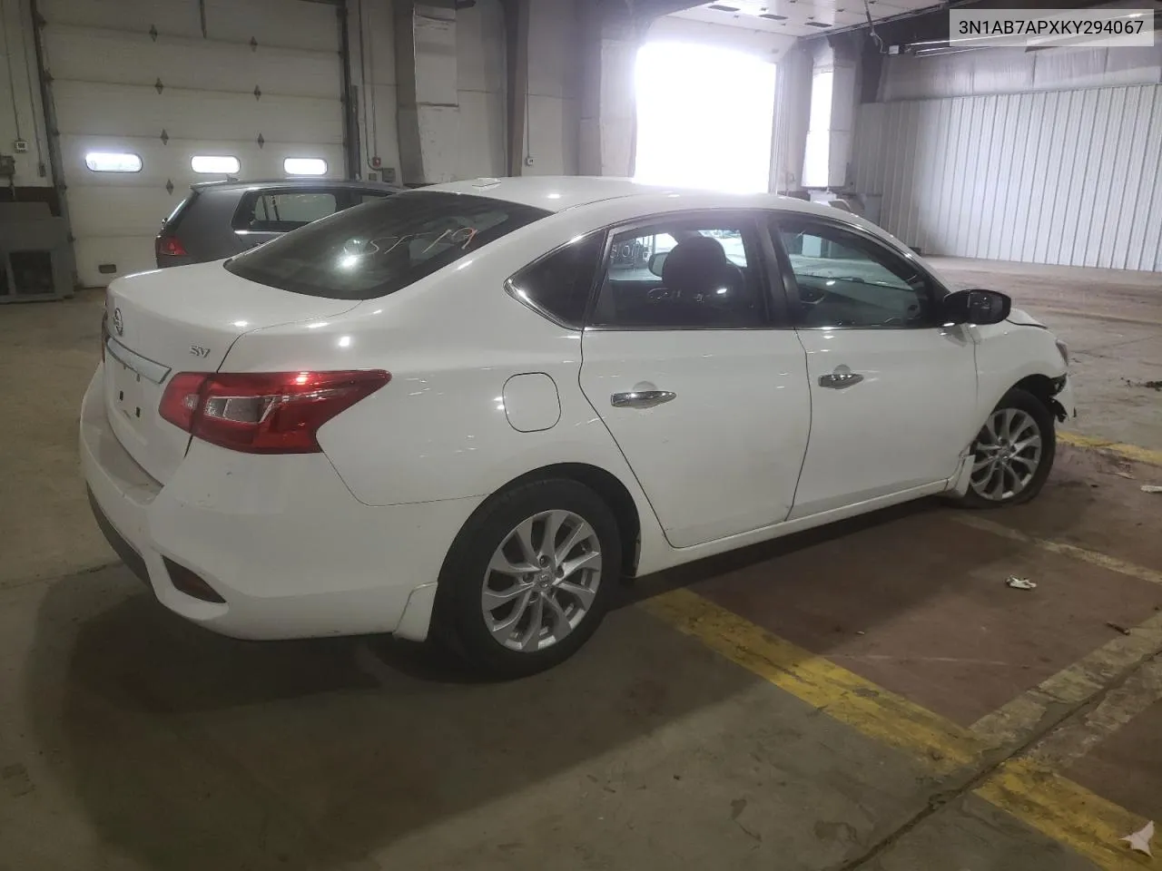 2019 Nissan Sentra S VIN: 3N1AB7APXKY294067 Lot: 77734774