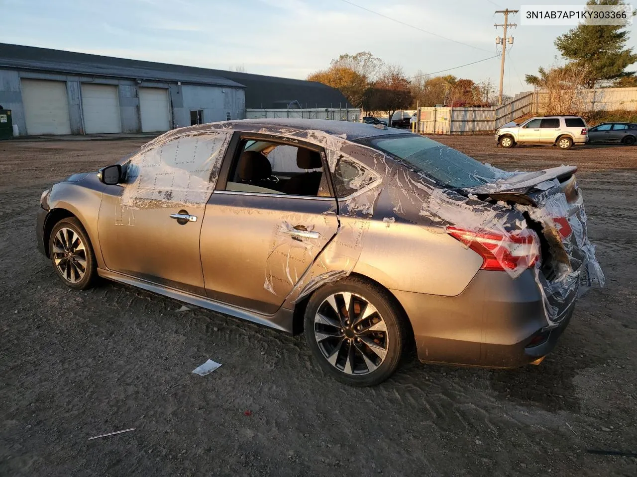 3N1AB7AP1KY303366 2019 Nissan Sentra S