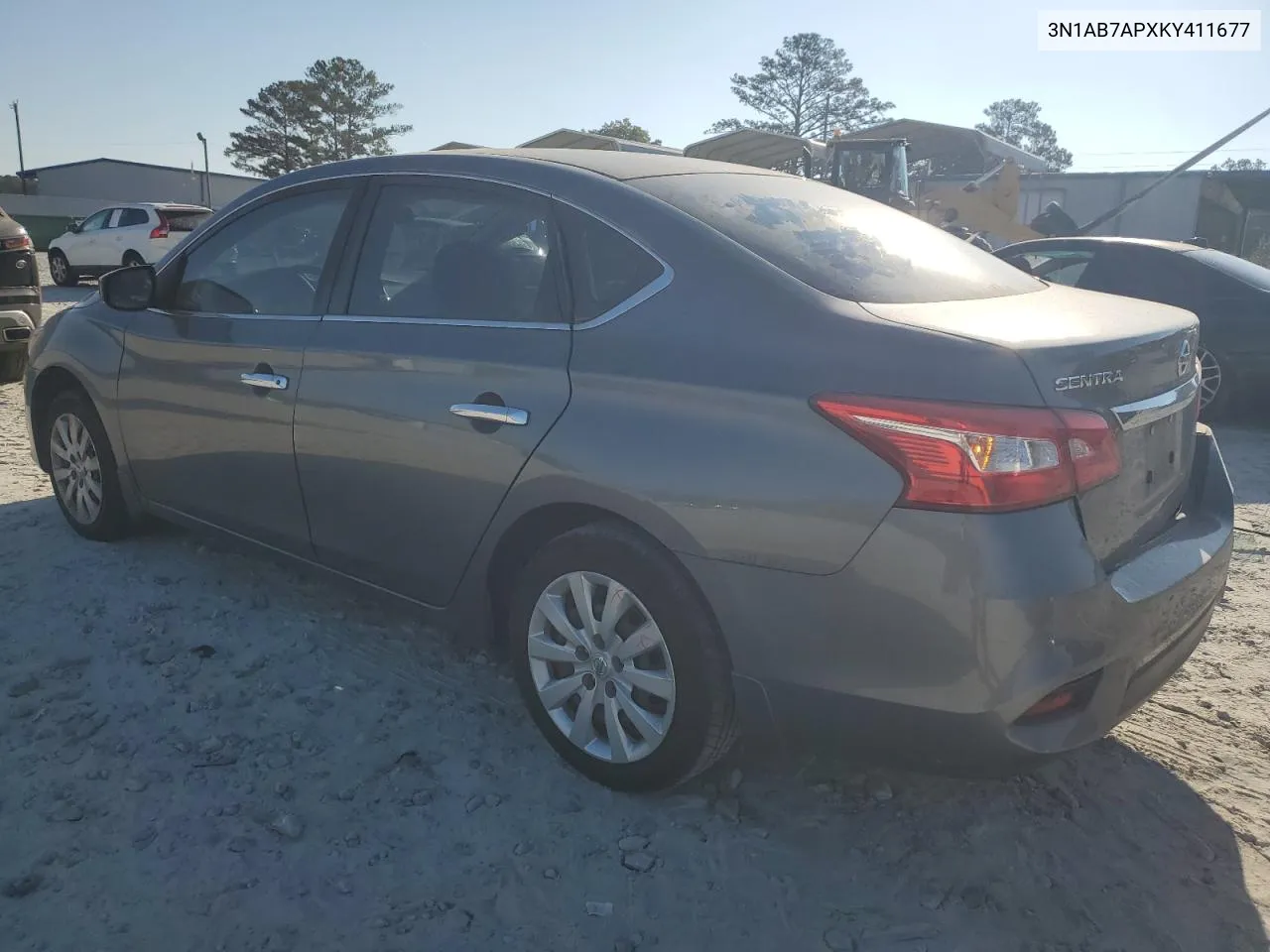 2019 Nissan Sentra S VIN: 3N1AB7APXKY411677 Lot: 77853154