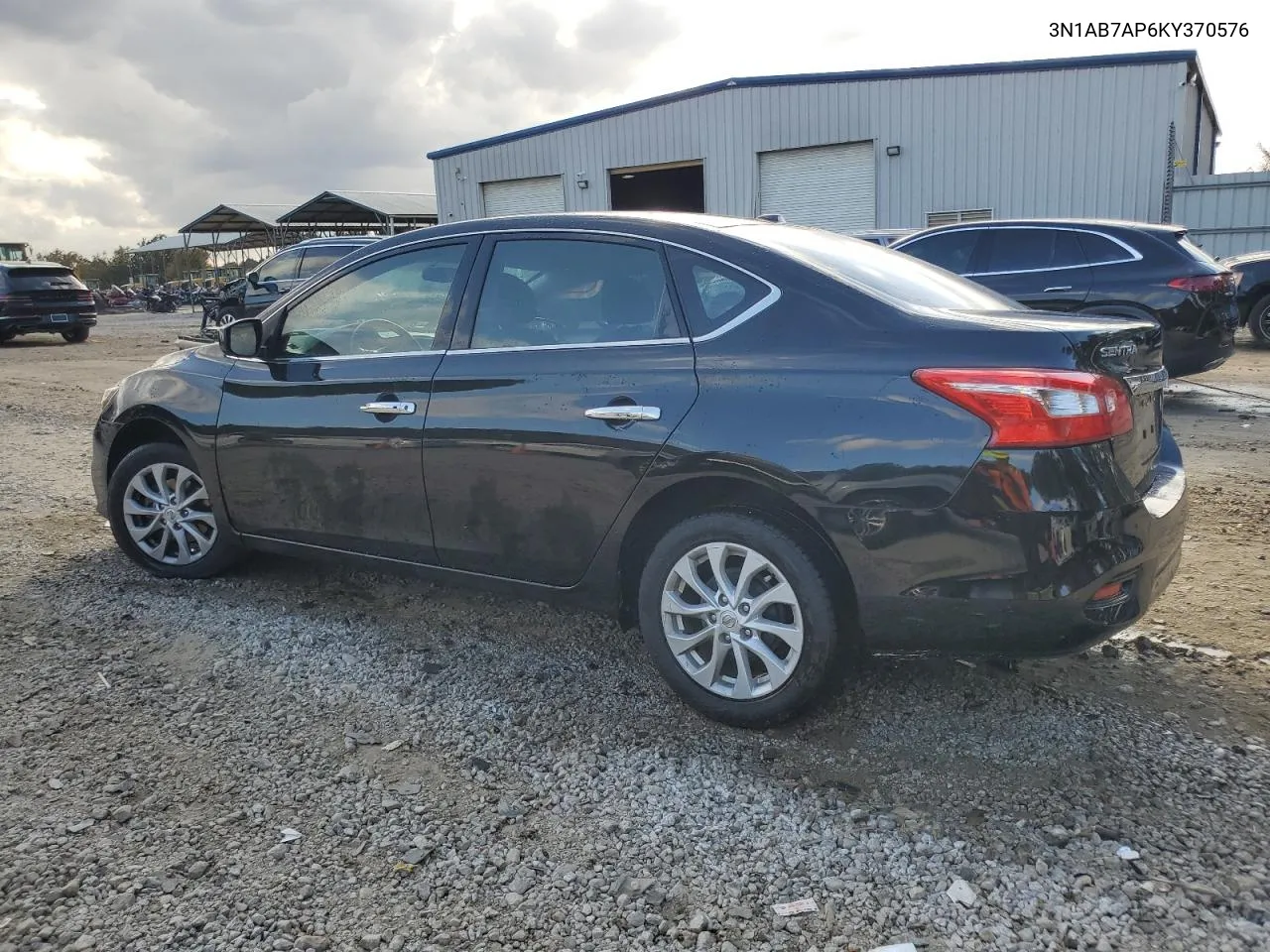 2019 Nissan Sentra S VIN: 3N1AB7AP6KY370576 Lot: 78222924