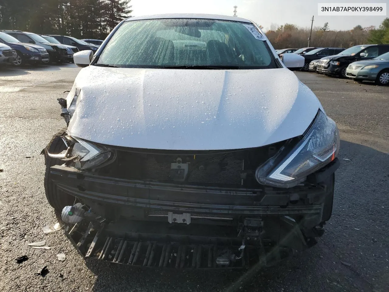 2019 Nissan Sentra S VIN: 3N1AB7AP0KY398499 Lot: 78402174