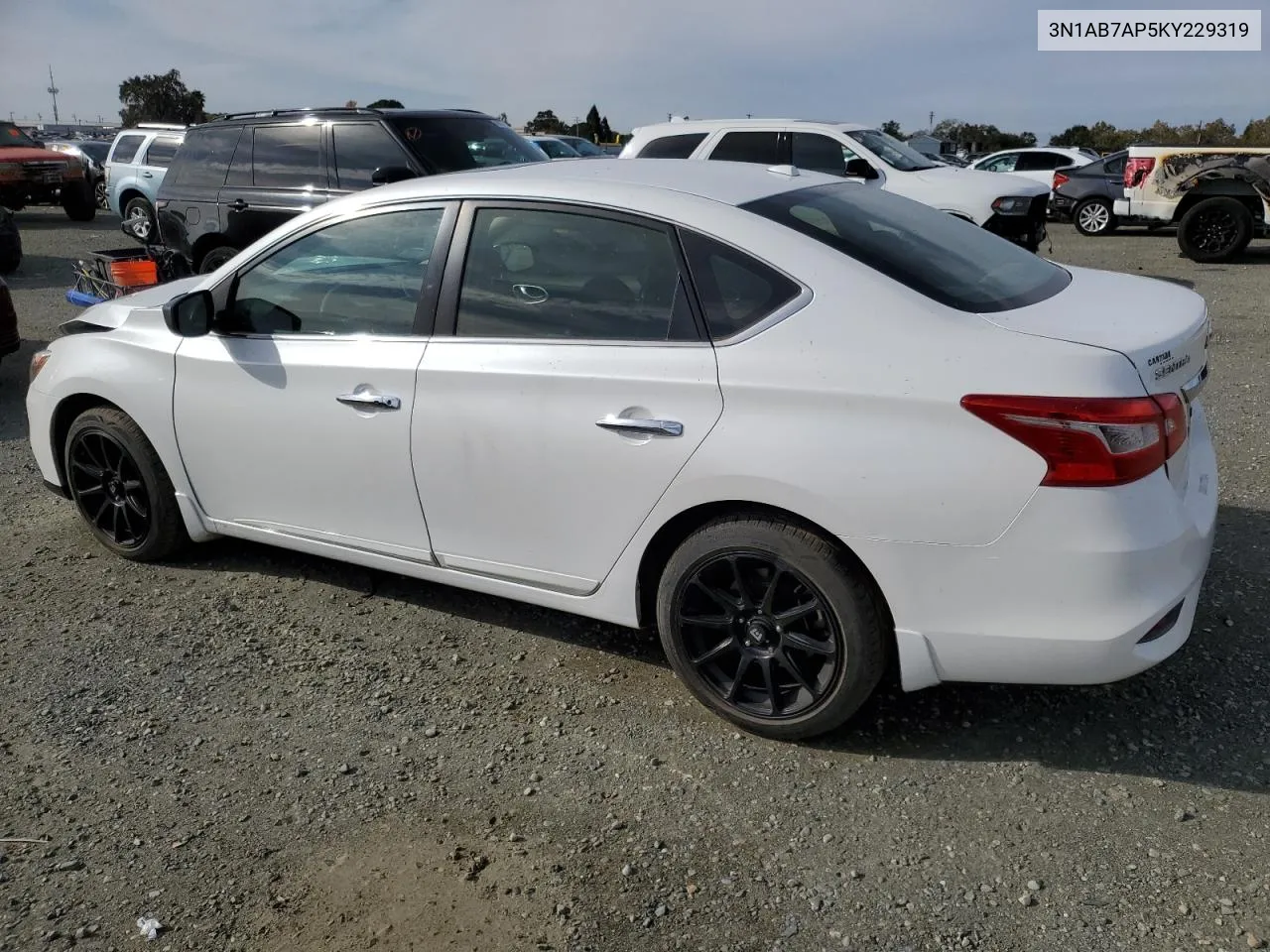 2019 Nissan Sentra S VIN: 3N1AB7AP5KY229319 Lot: 78674384