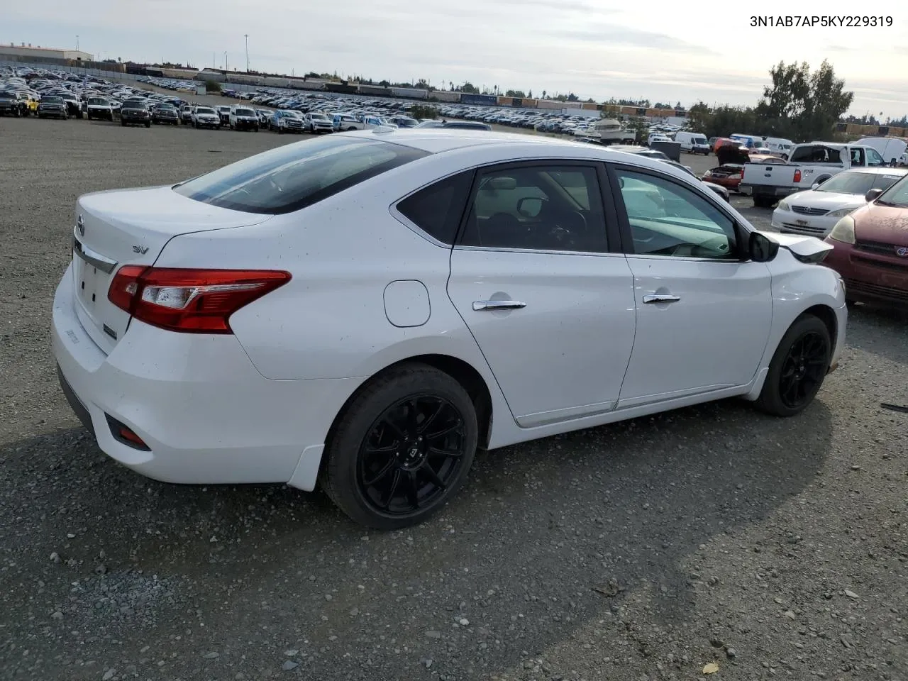 2019 Nissan Sentra S VIN: 3N1AB7AP5KY229319 Lot: 78674384