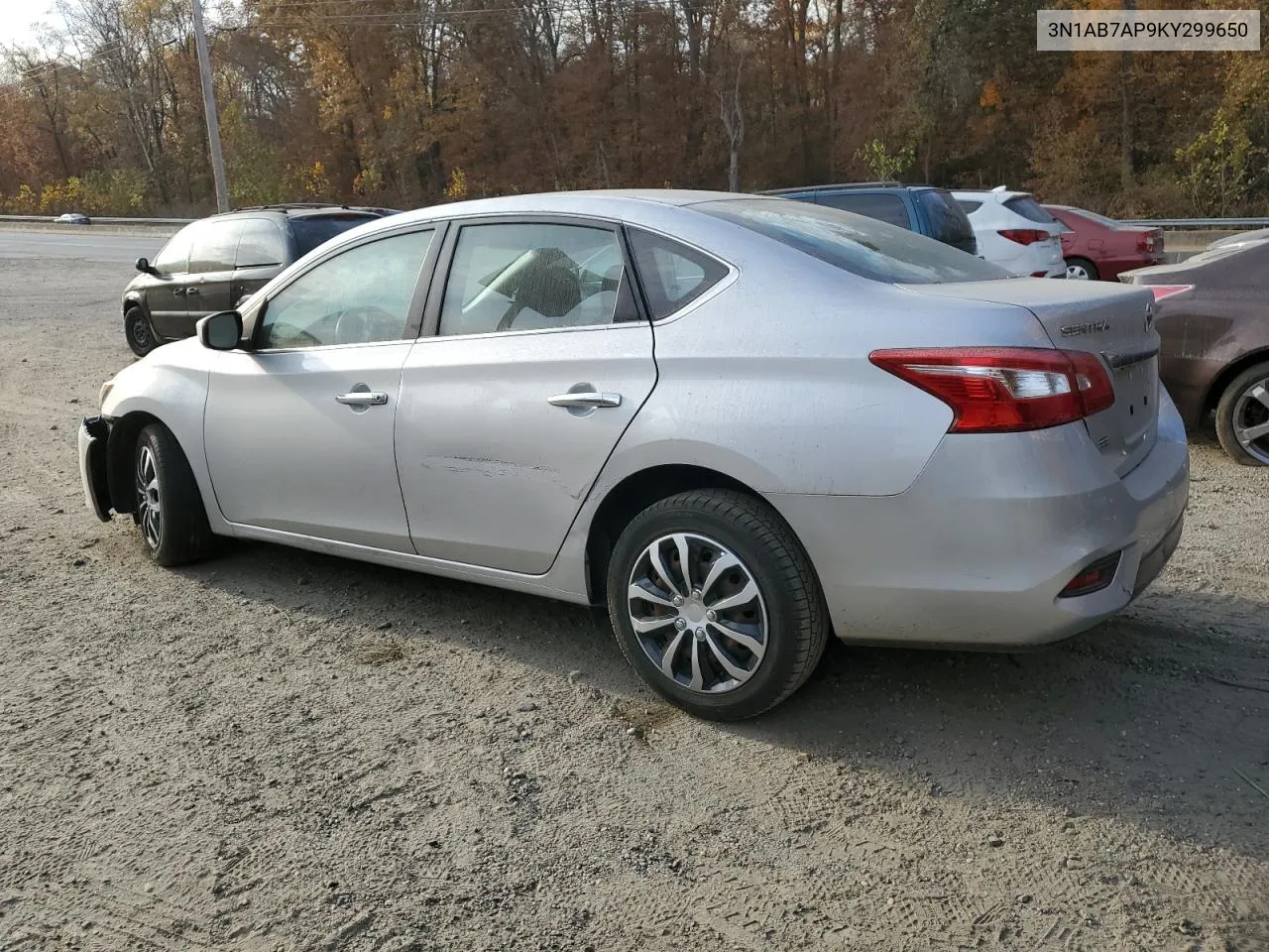 2019 Nissan Sentra S VIN: 3N1AB7AP9KY299650 Lot: 78831804