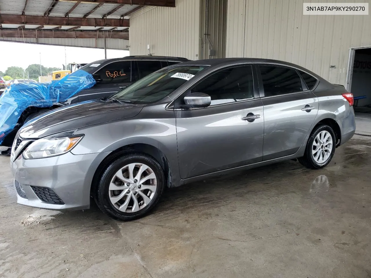 2019 Nissan Sentra S VIN: 3N1AB7AP9KY290270 Lot: 78888974