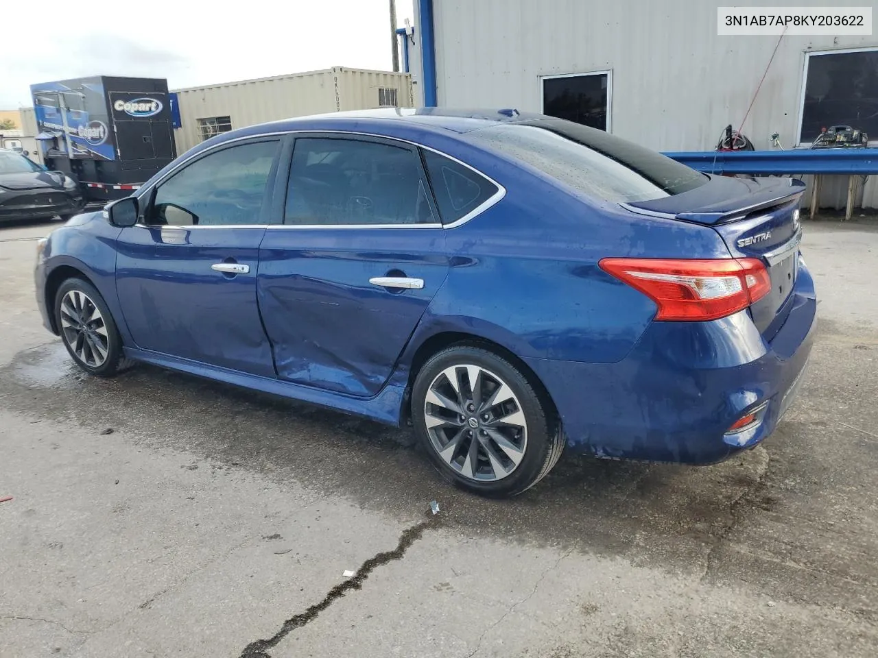 2019 Nissan Sentra S VIN: 3N1AB7AP8KY203622 Lot: 79267624