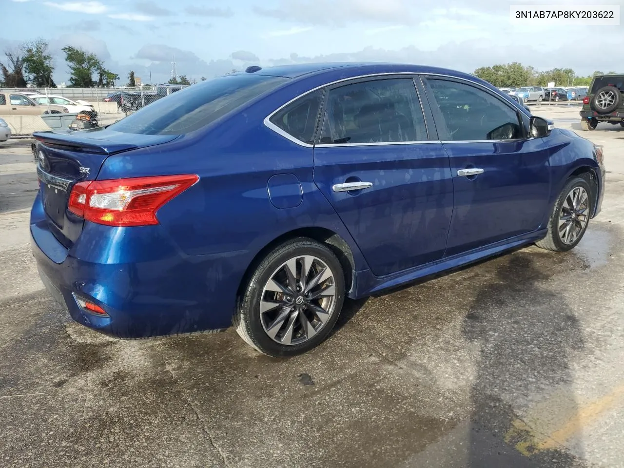 2019 Nissan Sentra S VIN: 3N1AB7AP8KY203622 Lot: 79267624