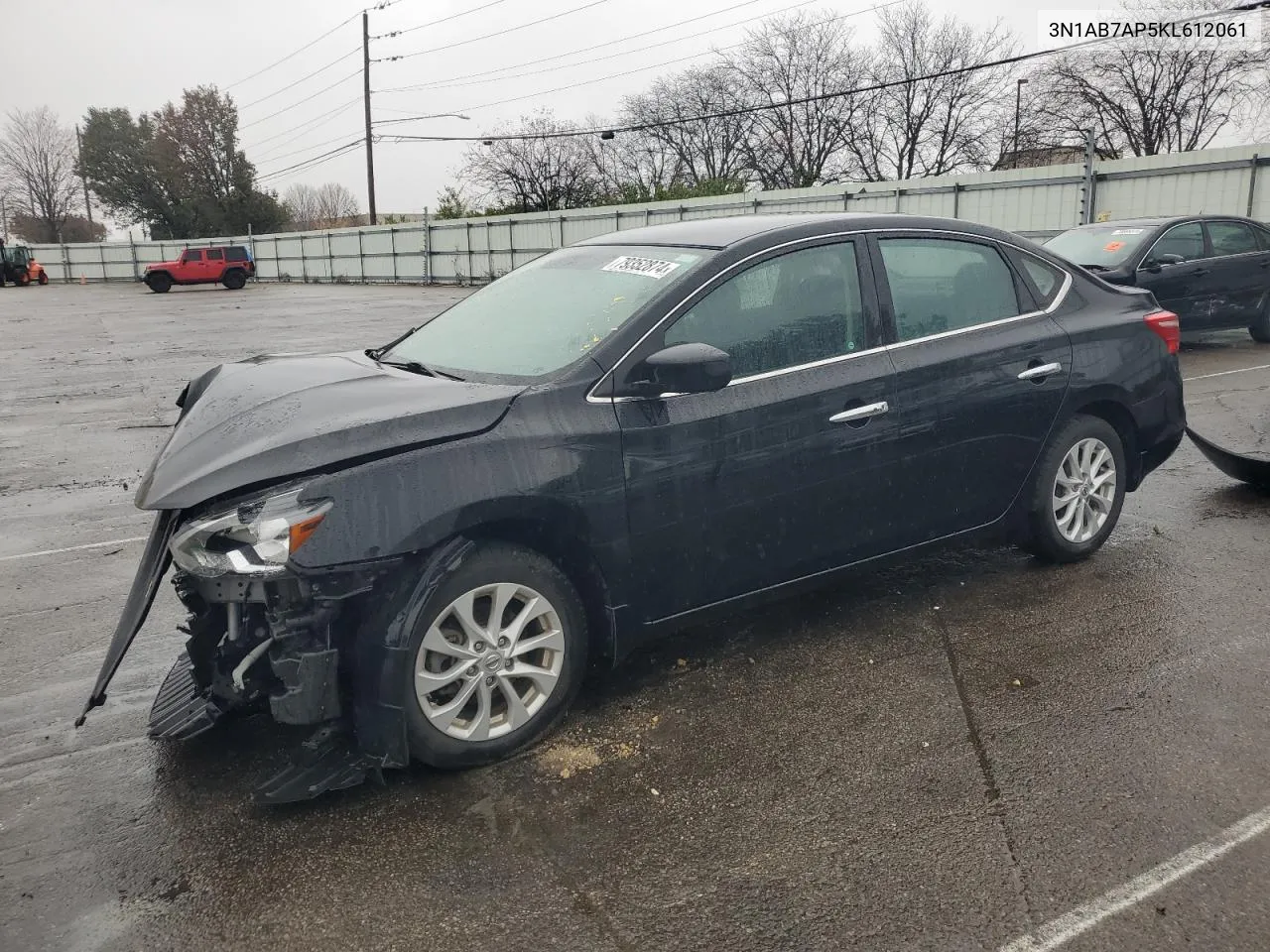 2019 Nissan Sentra S VIN: 3N1AB7AP5KL612061 Lot: 79352874