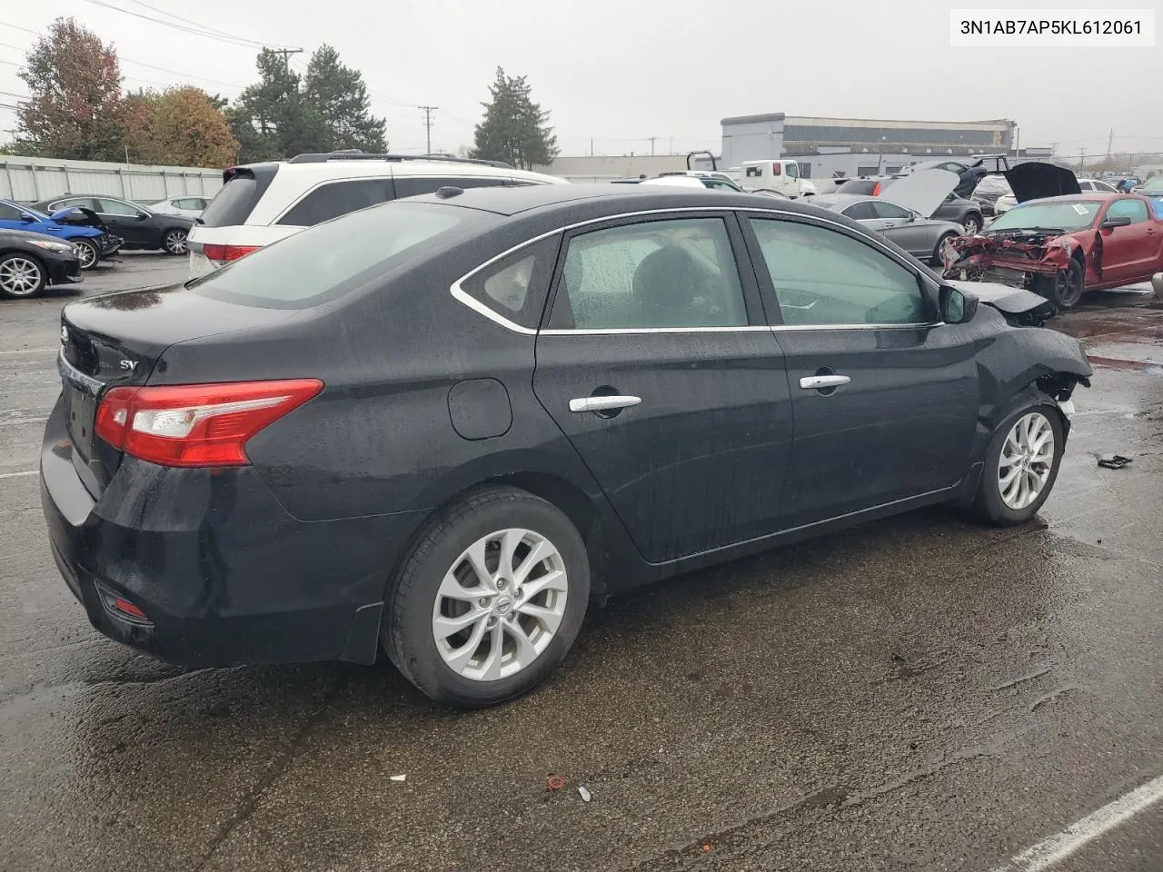 2019 Nissan Sentra S VIN: 3N1AB7AP5KL612061 Lot: 79352874