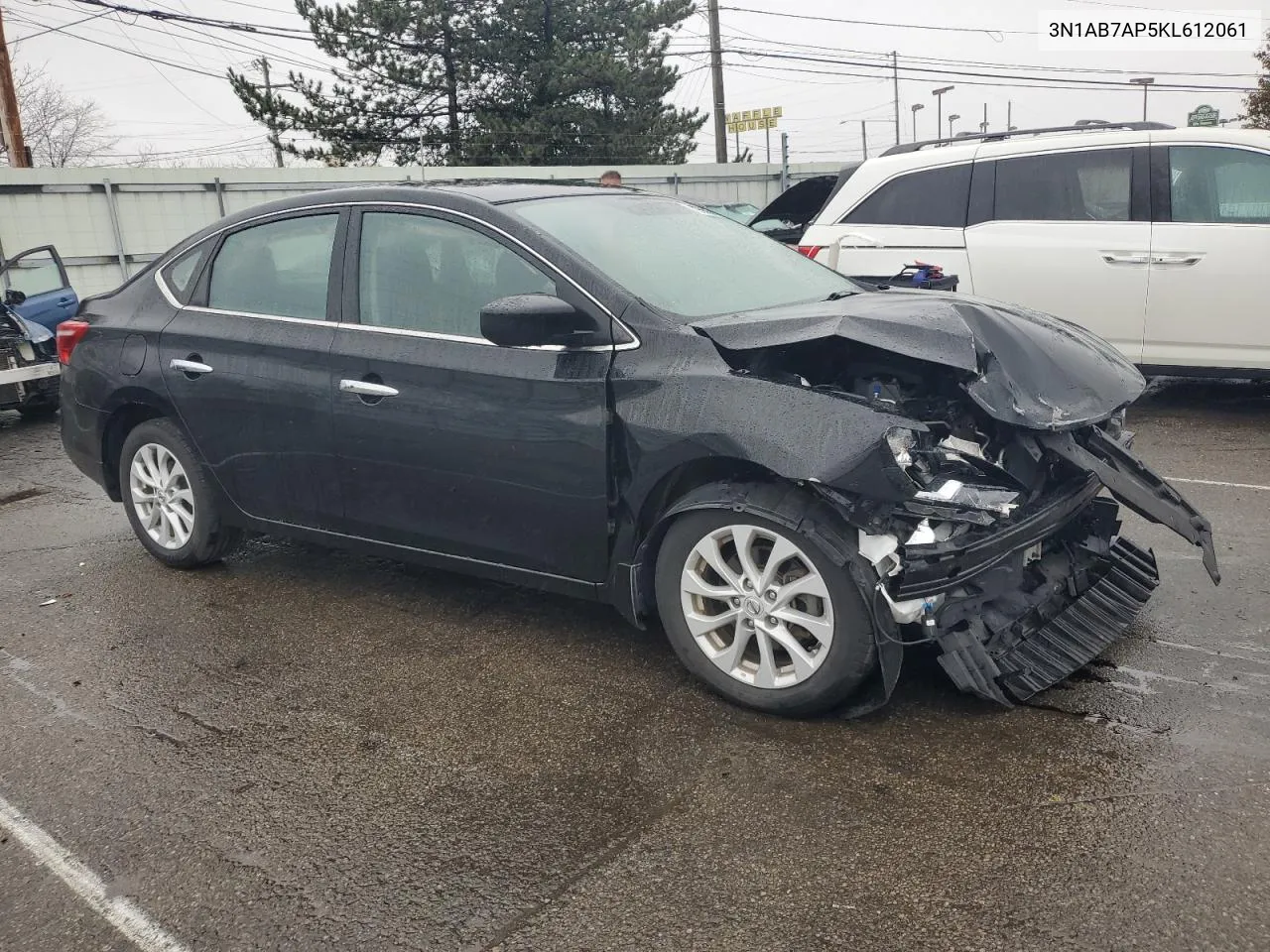 2019 Nissan Sentra S VIN: 3N1AB7AP5KL612061 Lot: 79352874